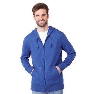 Men's ARGUS Eco Fleece Full Zip Lightweight Hoodie