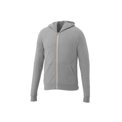 Men's GARNER Lightweight Knit Full Zip Hoodie with Thumb Holes